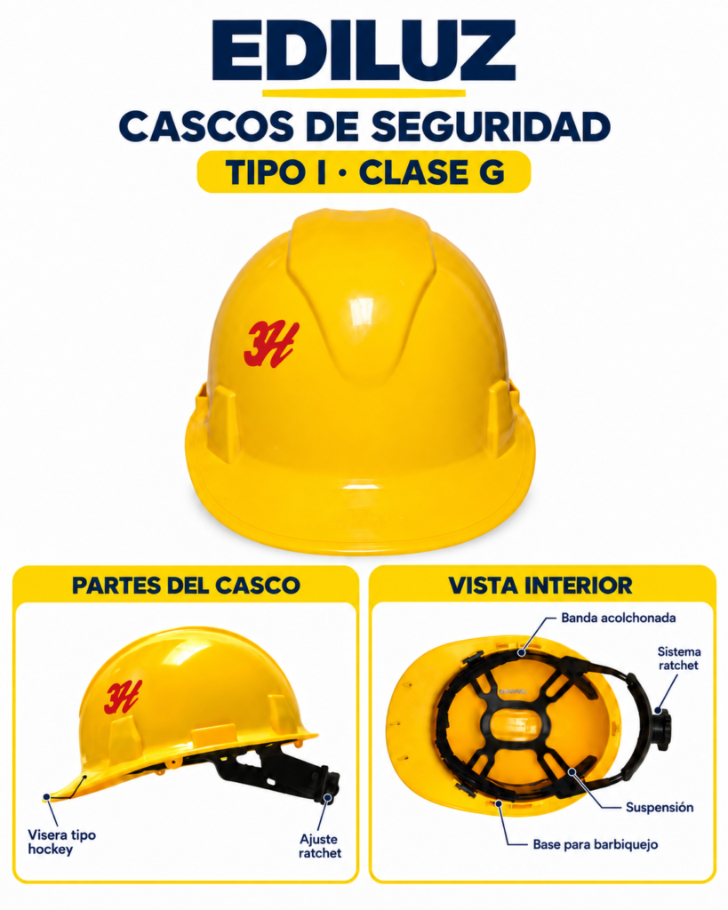 CASCO DE SEGURIDAD 3H